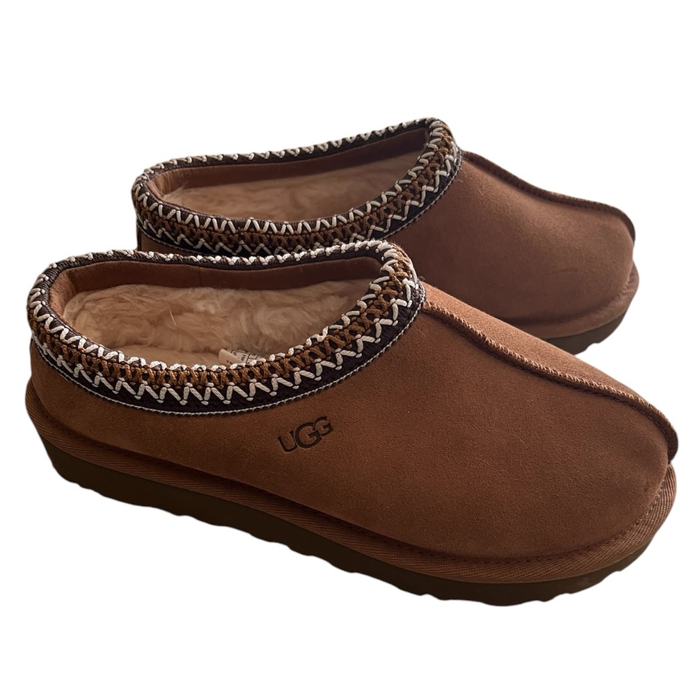 Like New! Size 5 UGG Women's Tasman Slipper Chestnut Excellent Condition!